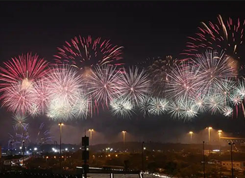 南丹县焰火晚会