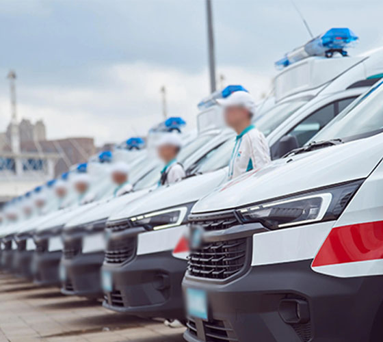 南丹县服务车队展示